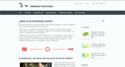 Desktop Screenshot of primerasposiciones.com